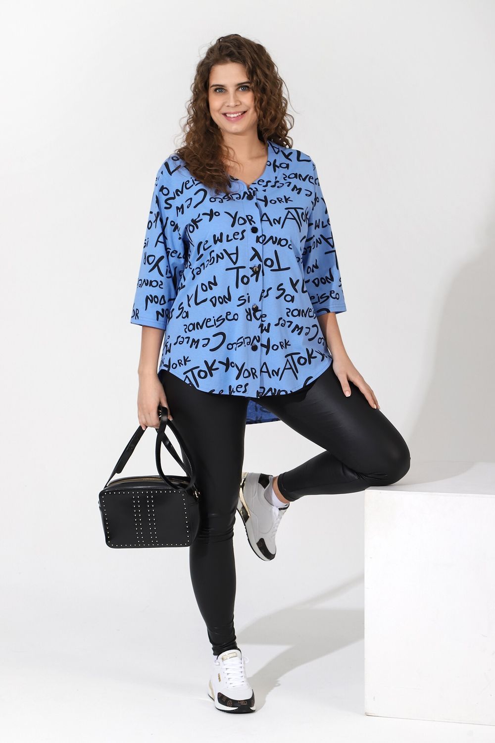 Туника (рубашка) Жанр-1 Виотекс ГОЛУБОЙ