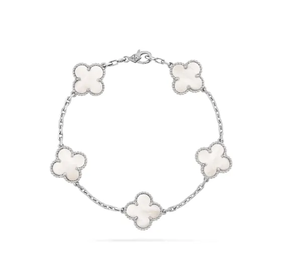 Винтажный браслет Van Cleef &amp; Arpels Alhambra, 5 мотивов
