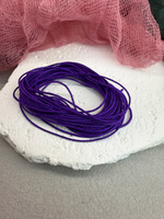 Шнур для плетения браслетов 0,8 мм, Темно-фиолетовый (5 м)