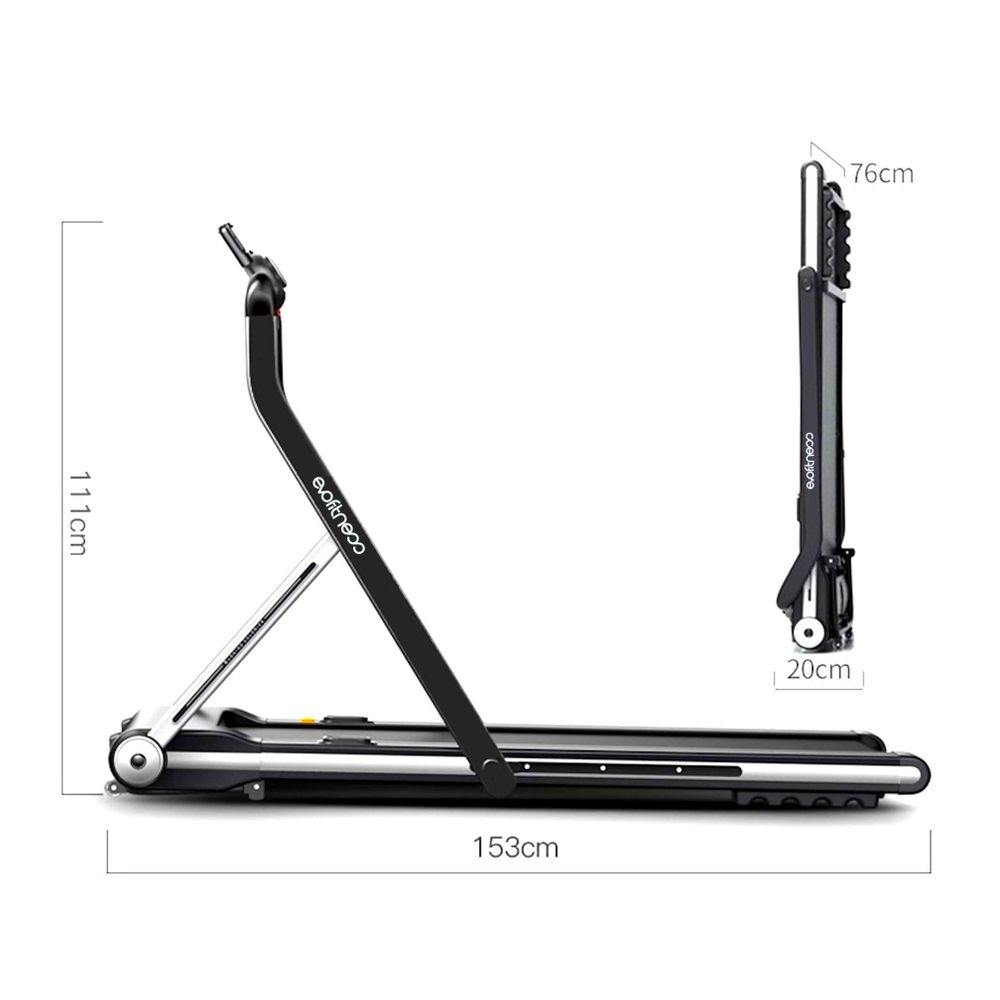 Беговая дорожка ультракомпактная EVO FITNESS X450 Silver