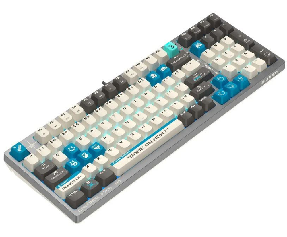 Клавиатура  A4Tech Bloody S98 Pixels Blue