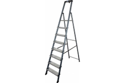 Анодированная стремянка SECURO 8 ступ. (126467)