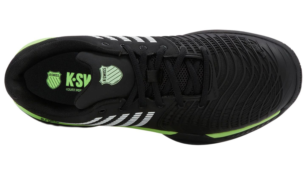 Теннисные кроссовки K-Swiss Express Light 3 - black/soft neon green