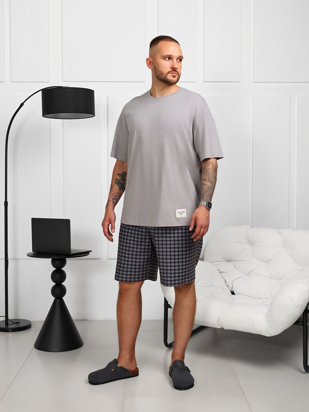 Шорты мужские Генри-2 Виотекс КЛЕТКА