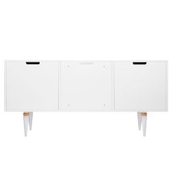 Тумба под ТВ Тропик 117см Классика Айс Голд