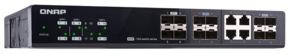 Коммутатор управляемый QNAP QSW-M1204-4C