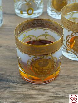 Набор стаканов для виски Версаче Богемия Laura 250 мл (6 шт)