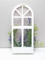 Панно на стену для интерьера "Окно с цветами"