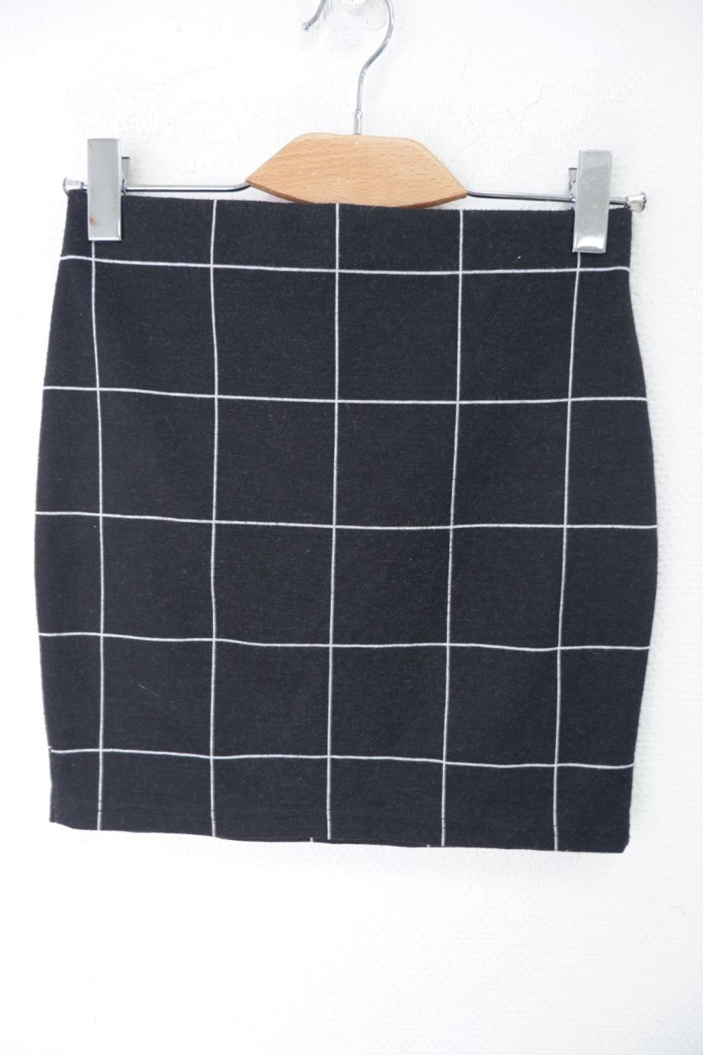 Юбка Befree черная в клетку 44 размер