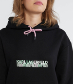Худи seasonal logo hoodie Karl Lagerfeld - черный(235W1812)