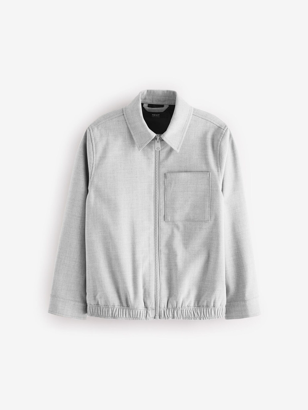 Куртка на молнии для мальчика Next E25-141, Серый