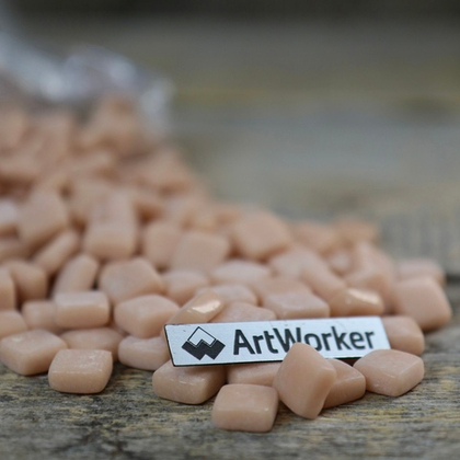 FLORY12 AW004 Стеклянная мозаика 12х12 мм, 0,5 кг