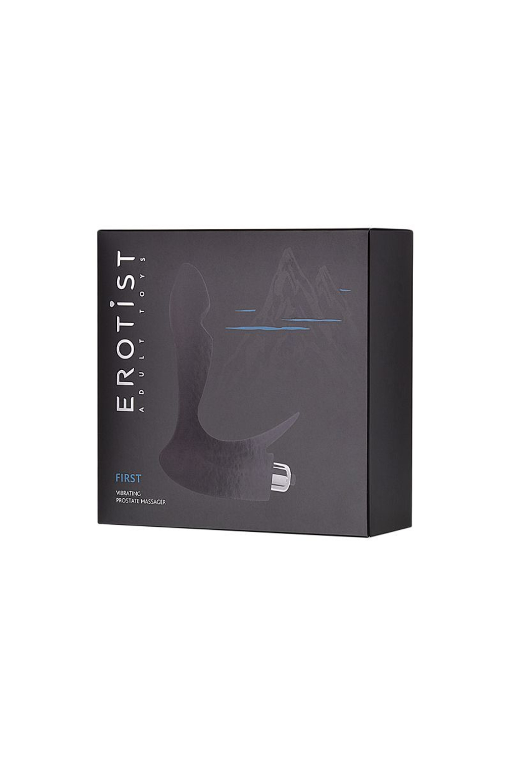 Массажер простаты Erotist First 9,8 см, 2-в-1 с вибрацией