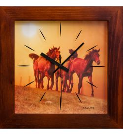 Салют SLT-186 Часы настенные «МУСТАНГИ»