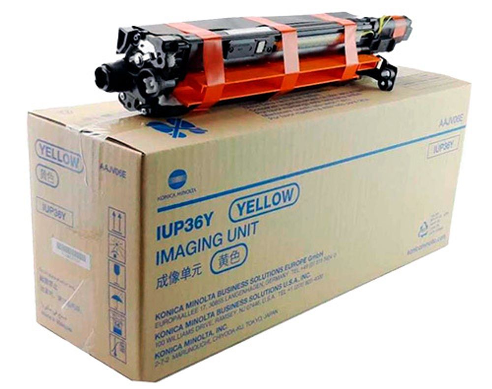 Блок барабана Konica-Minolta IUP-36Y для bizhub C3300i/C4000i/C3320i желтый AAJV06E