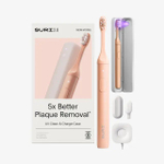 SURI Электрическая зубная щетка 2.0 Sonic Electric Toothbrush with UV Cleaning Travel Case, Sunset Bloom