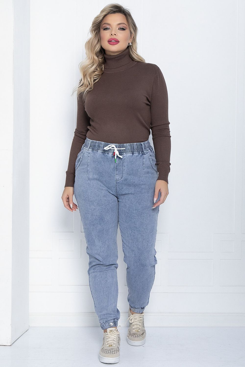 Водолазка Зимняя история (шоколад) Б14535-20М LT Collection