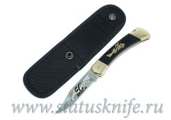 Нож BUCK 0110 Folding Hunter юбилейный 50-летие фирмы Buckфотография - 1