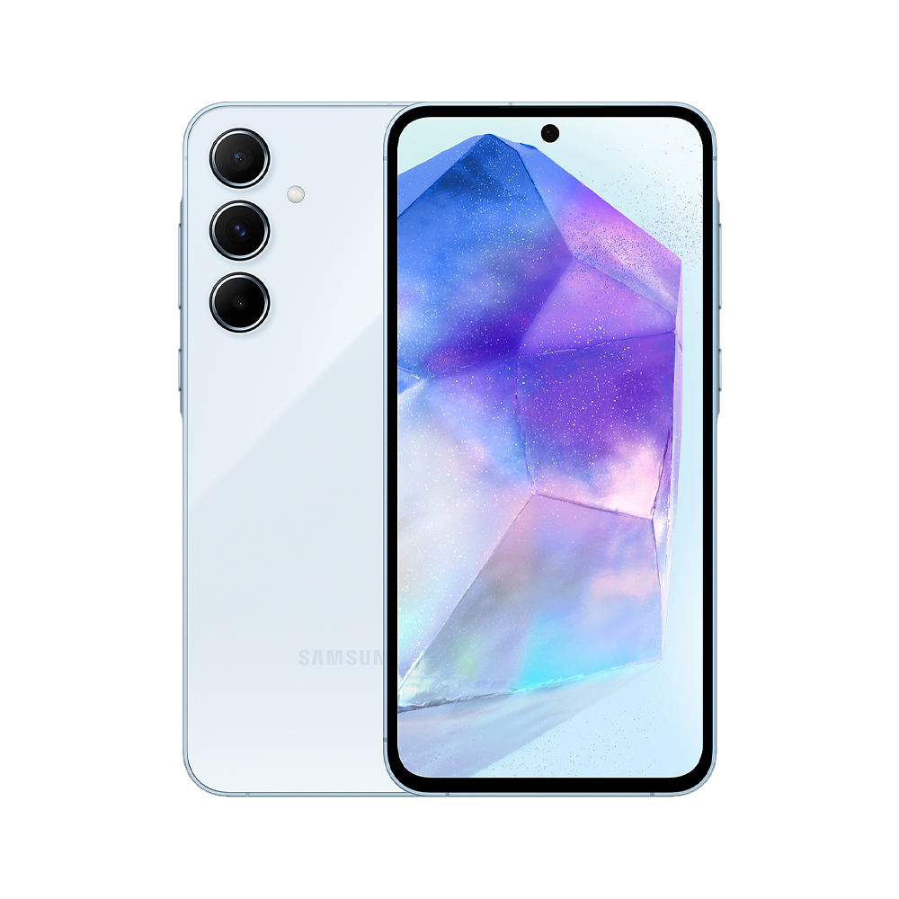 Смартфон Samsung Galaxy A55 5G 12/256GB, Ice blue (Голубой)