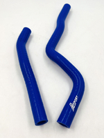 Патрубки отопителя Нива 2123 силикон синий 2 шт