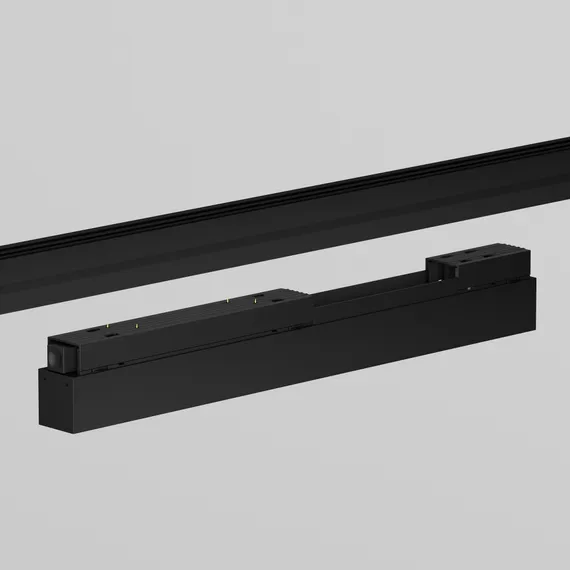 Уличный трековый светильник Базис / Basis Exility IP 4000К 12Вт 120° черный Outdoor o-tr02-1-s-12wb4k