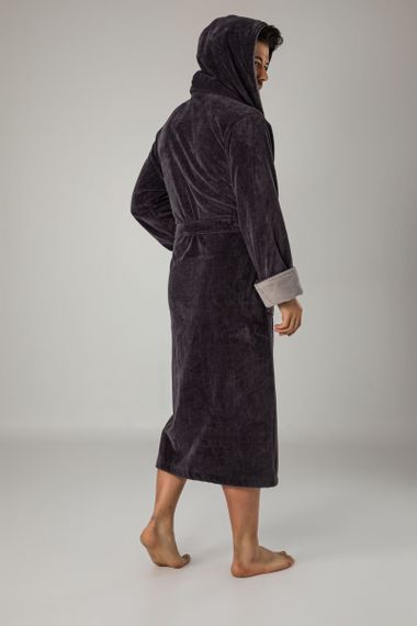 Халат мужской  с капюшоном Sports  1145  Nusa Турция