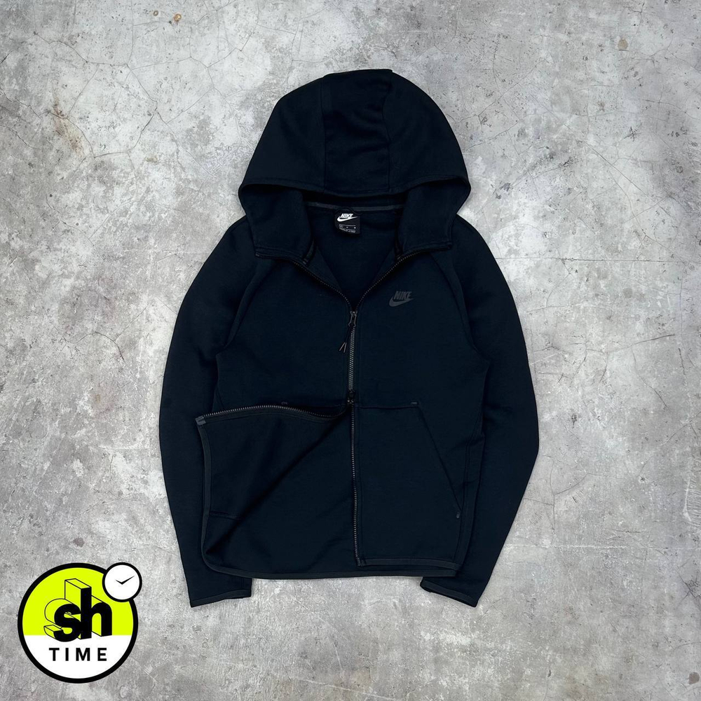 Кофта Nike TechFleece Black Hoodie