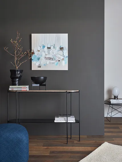 Панно декоративное fleur, 60х60 см, голубое