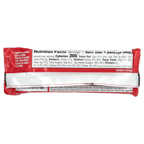 Little Secrets, хрустящие вафли в темном шоколаде, крем с арахисовой пастой, 40 г (1,4 унции)