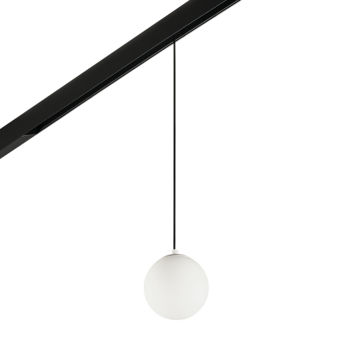 Трековый светодиодный светильник 48V магнитный MyFar Sphere MT0223-10W3K-S-B