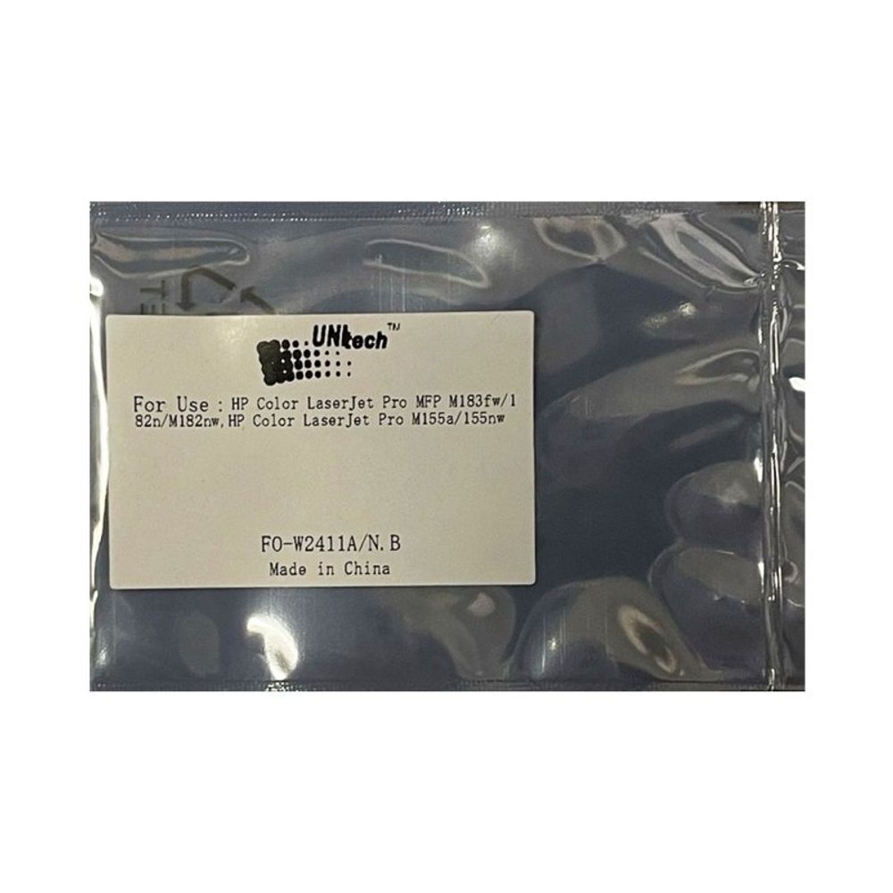 Чип для картриджа W2411A HP Color LJ M155, MFP M182/M183 (0.85K, OEM SIZE) cyan UNItech (Zhono)