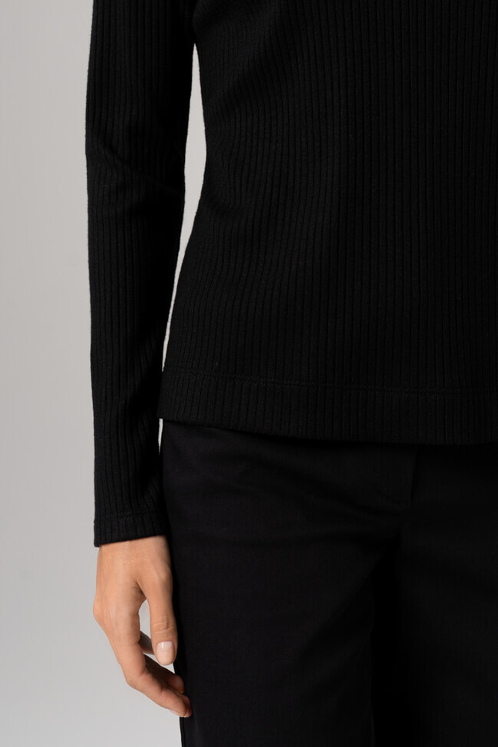 23168 Водолазка женская (черный)