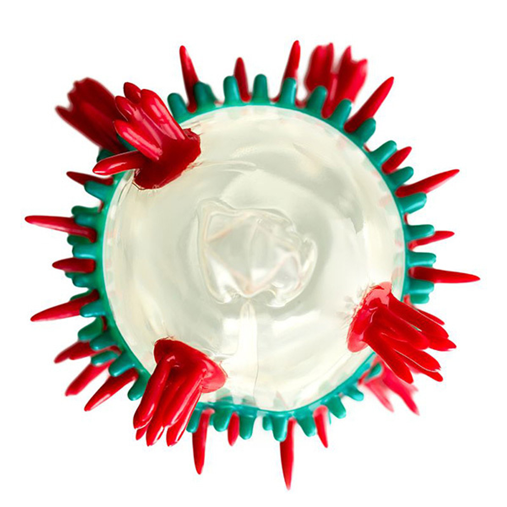 Презерватив с пучками усиков Штучки-дрючки №3 Стимулирующая штучка 1шт