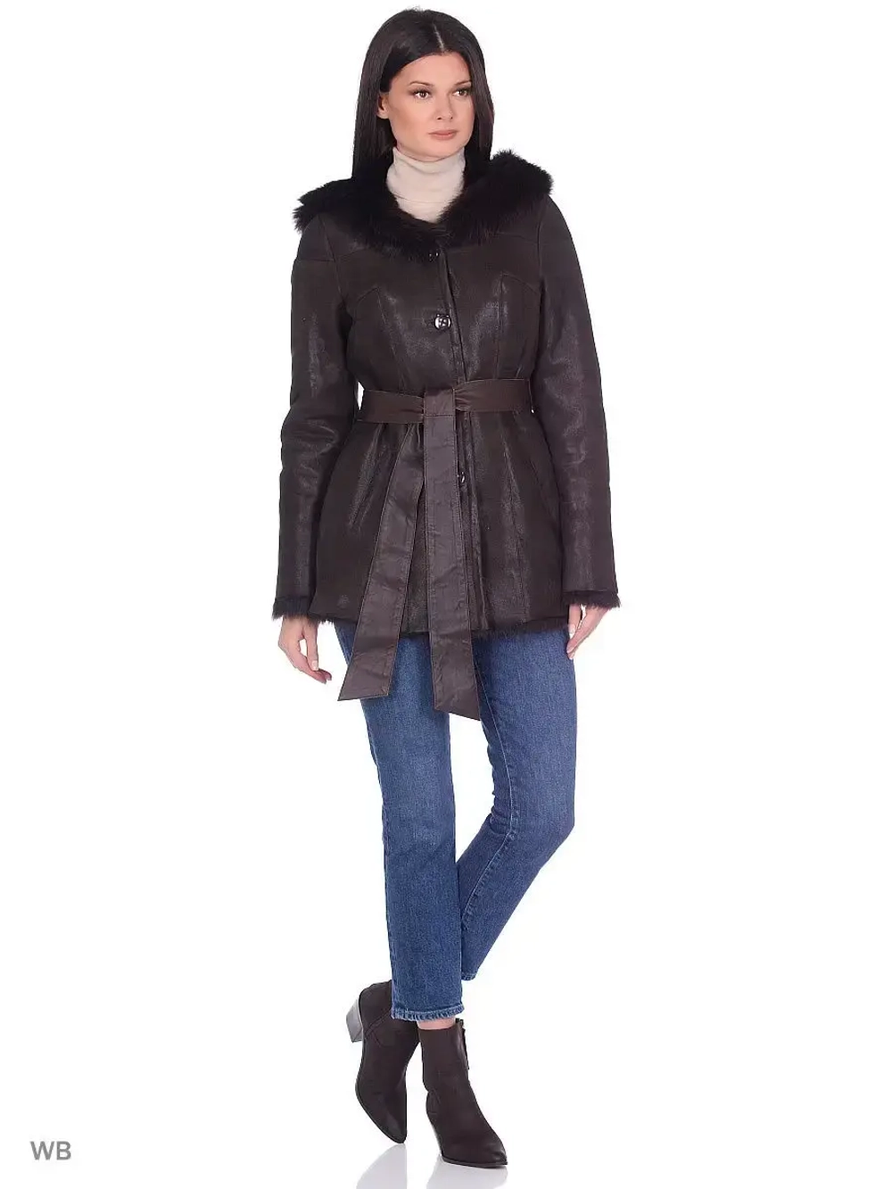 дубленка женская натуральная Турция