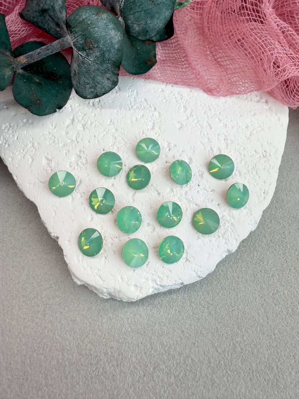 Риволь Rivoli 8 мм, Pacific opal