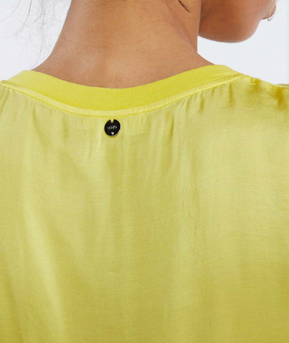 Топ Liu Jo - желтый(WA3145 T3378)