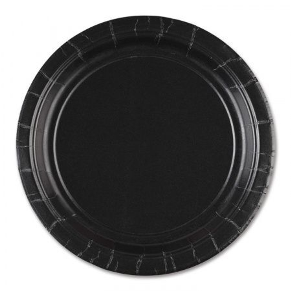 Тарелки  Черный Jet Black  17 см 8 шт.