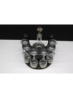 Подарочный набор рюмок для водки и графин