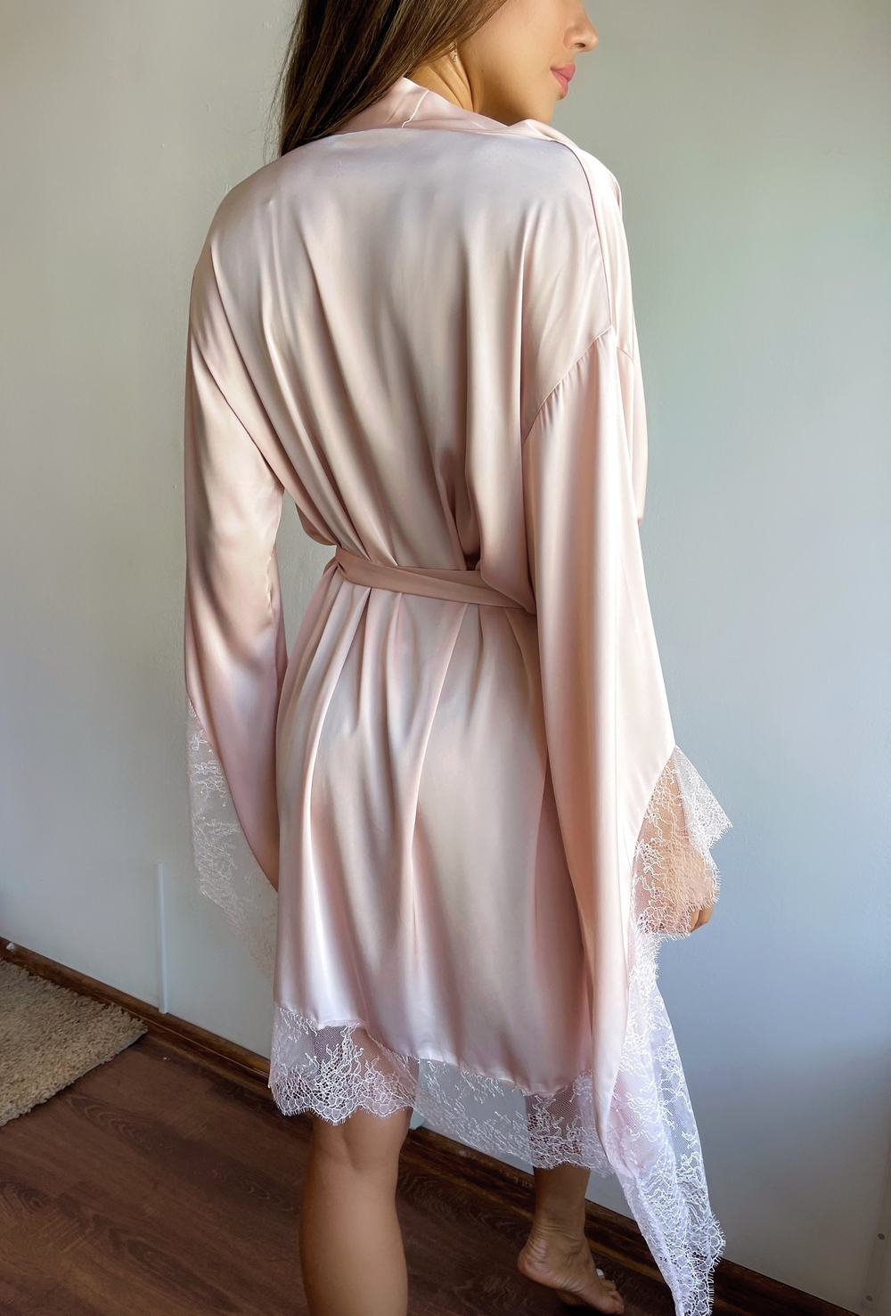 Халат-кимоно Melissa Пудровый