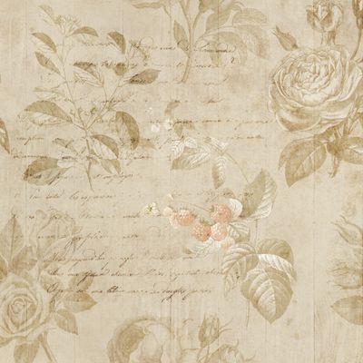 Винтаж цветы розы старая бумага Vintage flowers roses paper
