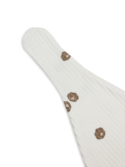 Шапочка Узелок Лапки Рубчик Экрю RinaAmari