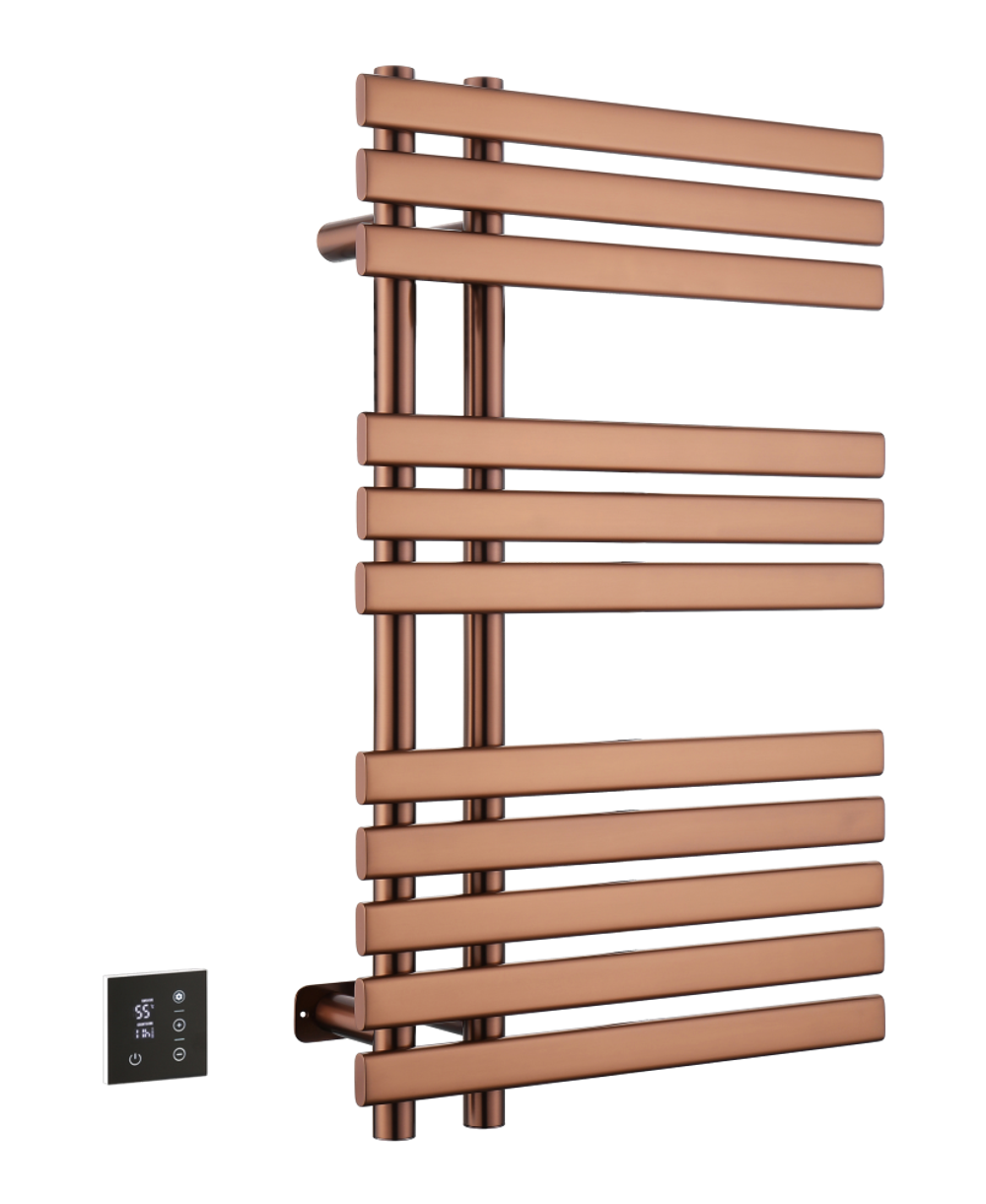 Полотенцесушитель электрический сухой VENTURO COPPER BRUSHED