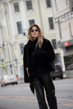 Двусторонняя куртка-дубленка Marilyn