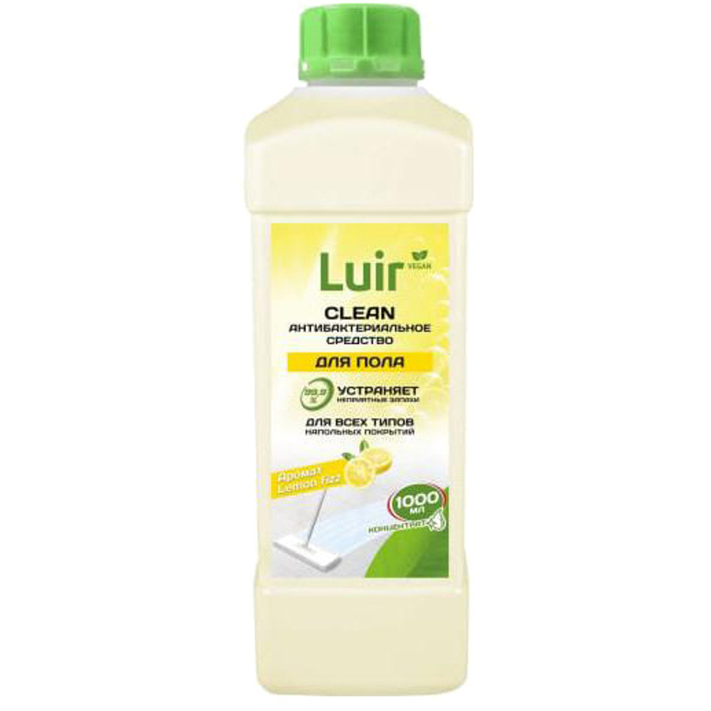 Средство для полов и поверхностей LUIR с ароматом Лимона 1000 мл