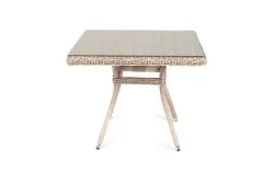 "Айриш" стол плетеный из искусственного ротанга, цвет бежевый