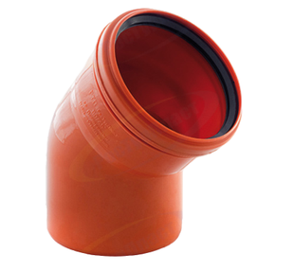 Отвод НК ПП 160х45,  коробка,рыжий, РТП (16/1)