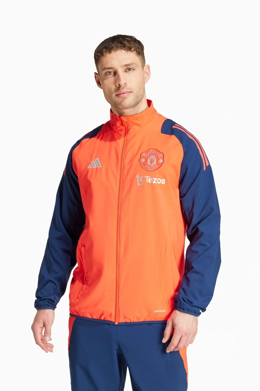 Кофта adidas Manchester United 24/25 Presentation - Оранжевый