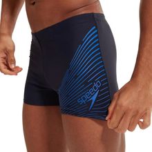 Плавки SPEEDO Medley Logo Asht AM, 8-1135416902-6902, р.34 российский размер 50, полиэстер, ПБТ, черно-синий