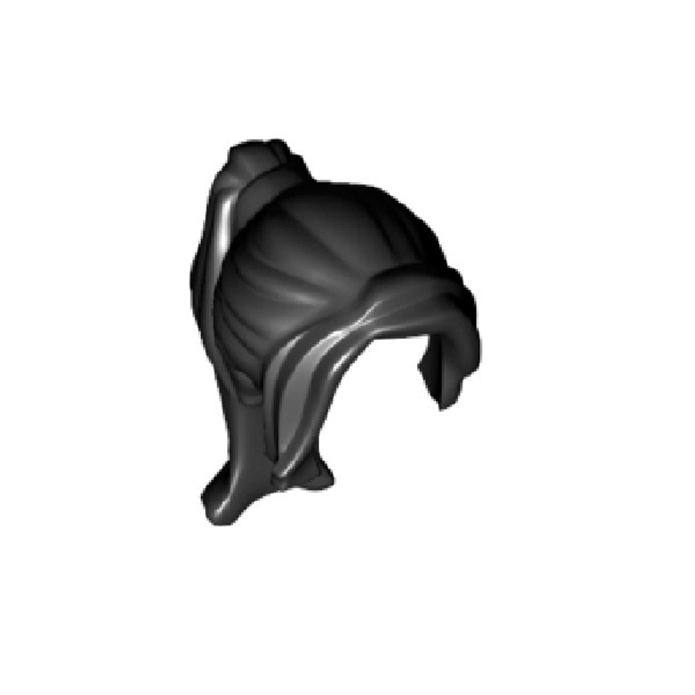 Хвост с Боковой Челкой 62696 Black