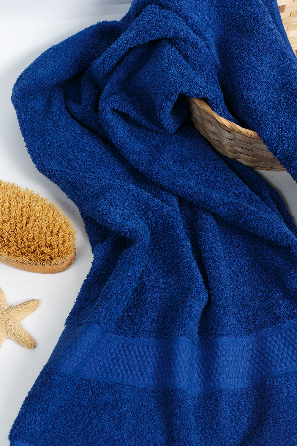 Полотенце махровое, г/к, 70х140, арт. 70-140 BS, 460 гр/м2, цвет: 706-ярко-синий,